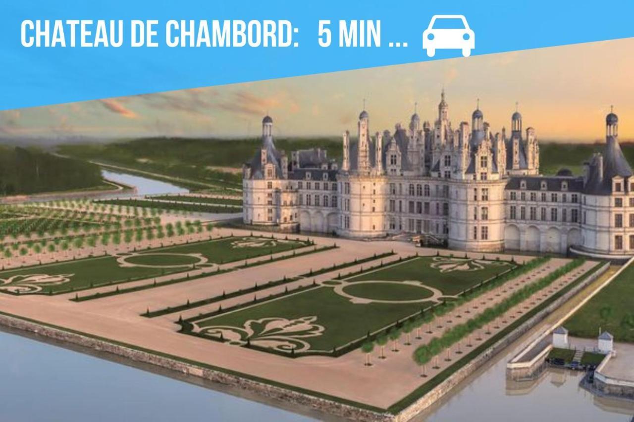 Caporizon-L'Atelier-Aux Portes Du Chateau De Chambord Saint-Claude-de-Diray Exterior photo